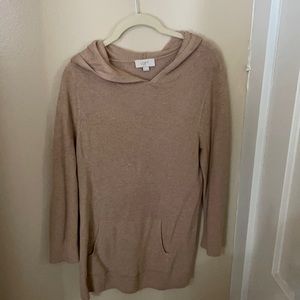 Loft size medium tan light sweatshirt